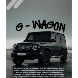 G-WAGON SPECIAL EDITION COMBO #2