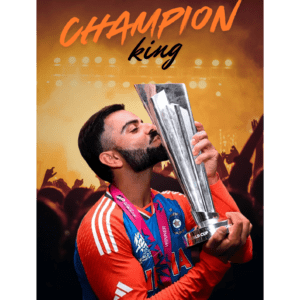 Virat Kohli T20 World Cup Poster – Limited Edition 🏏🔥