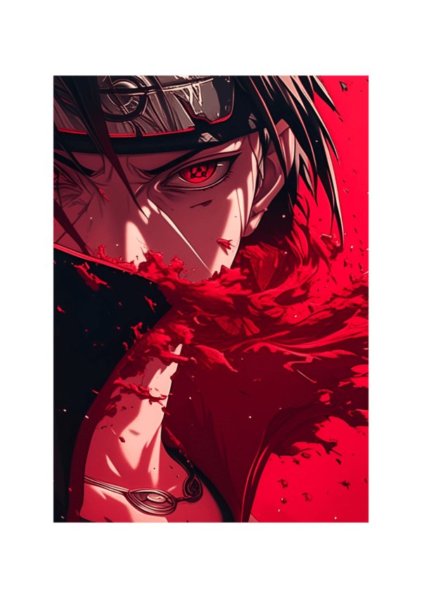 Itachi Uchiha Poster – Embrace the Power of the Sharingan