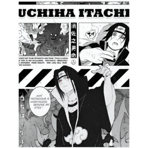 Itachi Uchiha Poster News Paper
